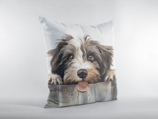 Polštář s potiskem - Tibetan Terrier